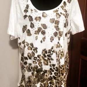 Leopard spotted 2x Tshirt